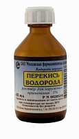 Перекись водорода р-р 3 % 100мл спрей (насадка-распыл.)